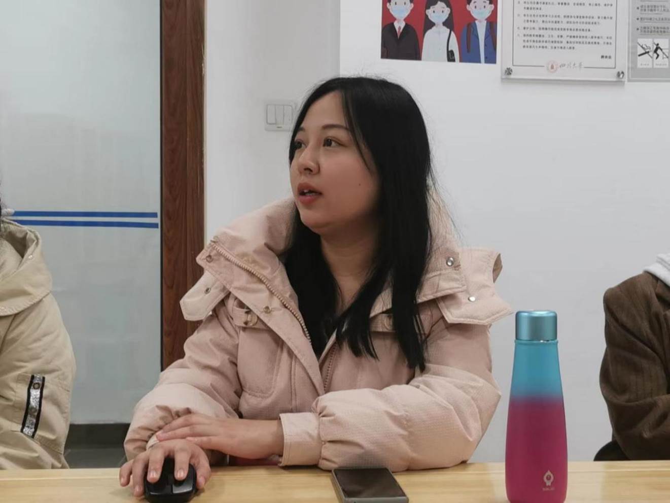 金年会官网王熙央同学做专题分享